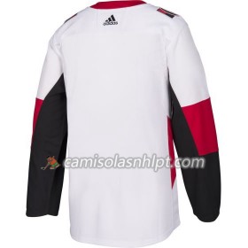 Camisola Ottawa Senators Blank Adidas Branco Authentic - Homem
